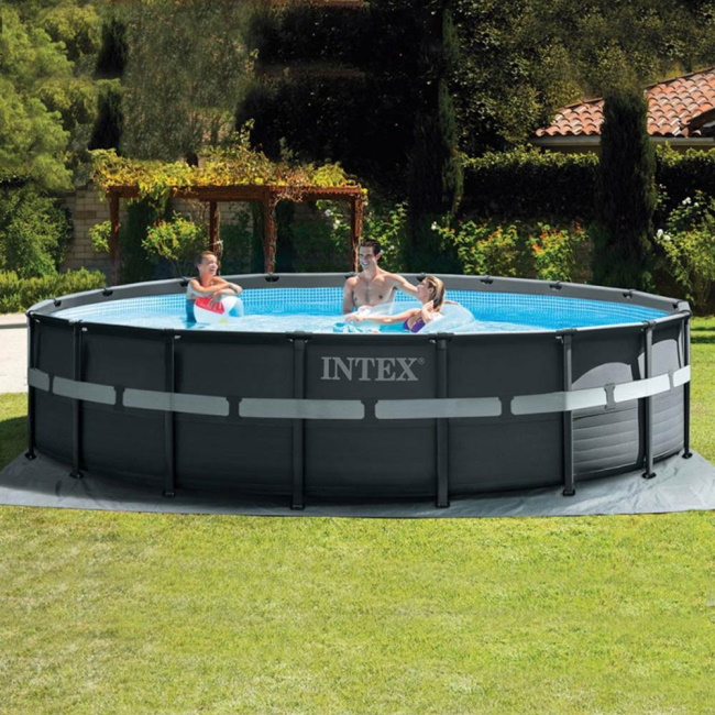 Intex bazen Ultra XTR Frame 549 x 132cm sa metalnim okvirom i peščanom pumpom 26330-3